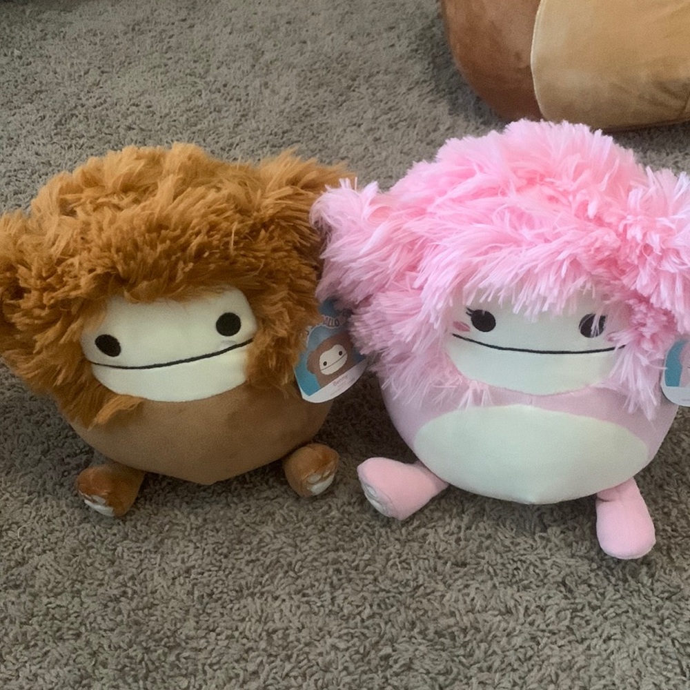 8” Benny & Brina squishmallow set